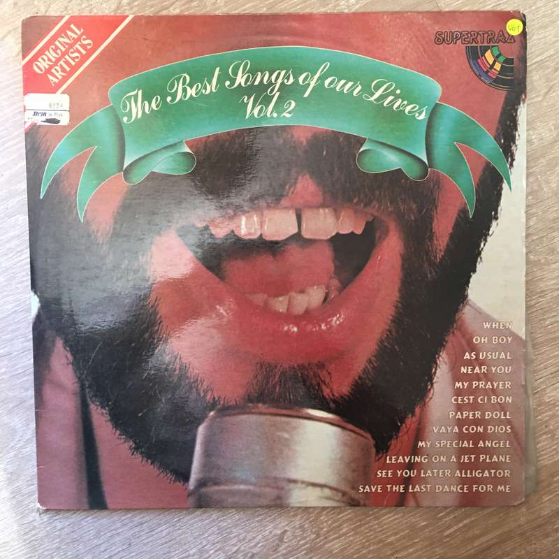 Various - Original Artists -  The Best Songs Of Our Lives - Vol 2 - Vinyl LP Record - Opened  - V...