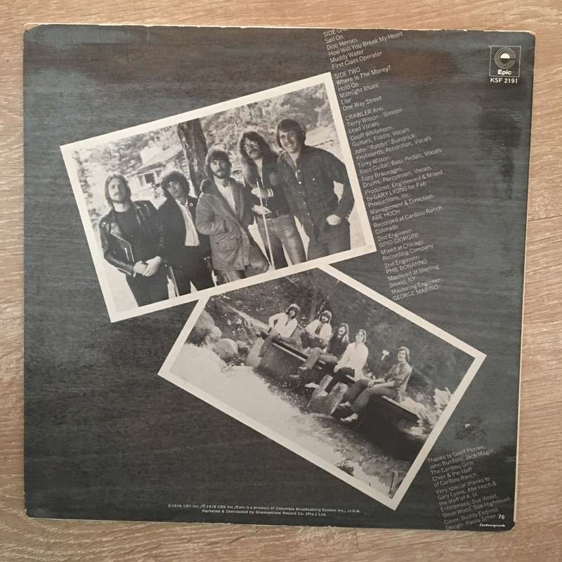 Crawler  Snake, Rattle And Roll - Vinyl LP Record - Opened  - Very-Good+ Quality (VG+)
