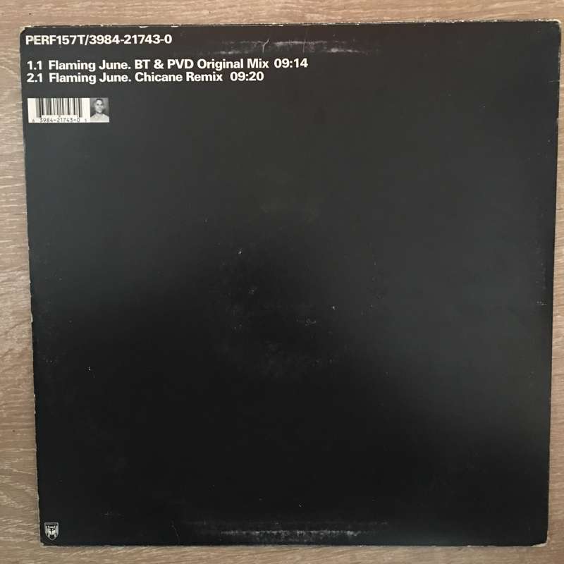 BT  Flaming June - Vinyl Record - Opened  - Very-Good+ Quality (VG+)