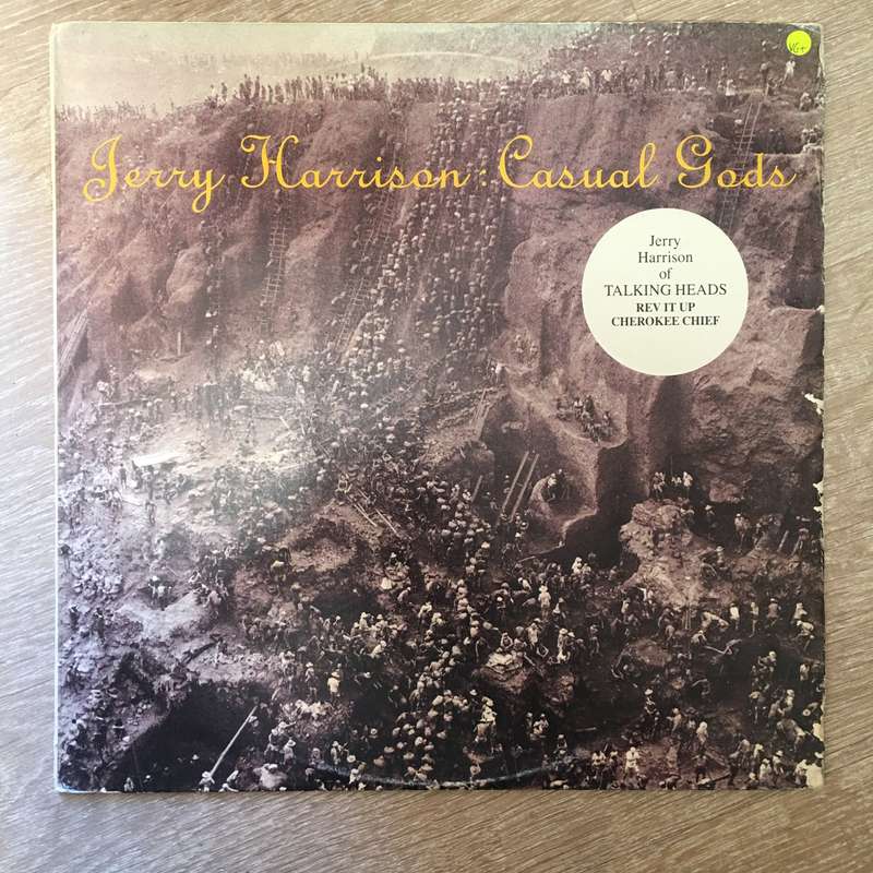 Jerry Harrison (Talking Heads) -  Casual Gods - Vinyl LP Record - Very-Good+ Quality (VG+)