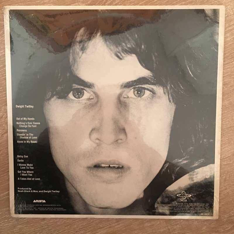 Dwight Twilley  Twilley - Vinyl LP Record - Sealed