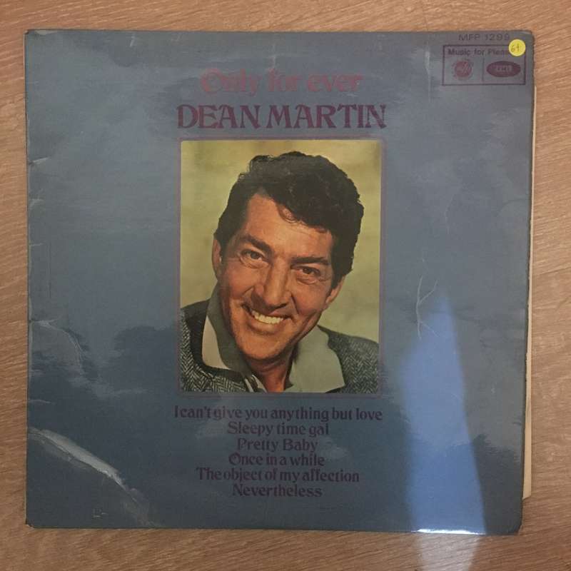 Dean Martin - Only For Ever - Vinyl LP Record - Opened  - Good+ Quality (G+)
