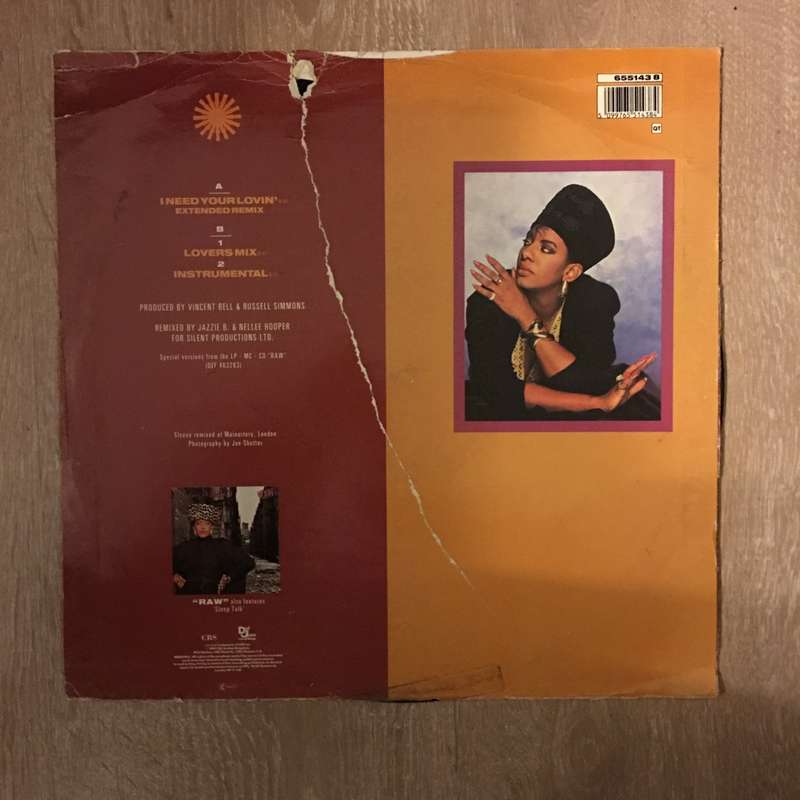 Alyson Wiliams - I Need Your Lovin' - Vinyl LP Record - Opened  - Very-Good Quality (VG)