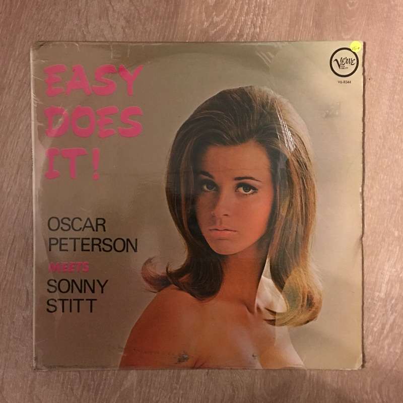 Oscar Peterson Meets Sonny Stitt - Easy Does It -  Vinyl LP Record - (VG+)