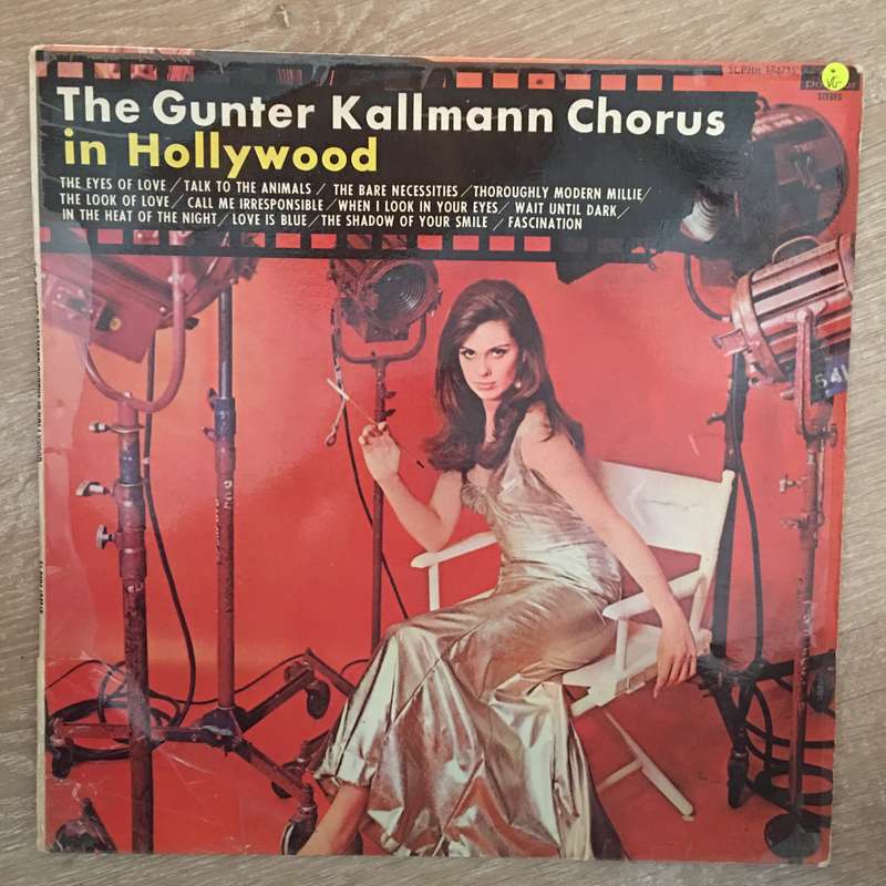 The Gunter Kallmann Chorus  In Hollywood - Vinyl LP Record - Opened  - Very-Good Quality (VG)