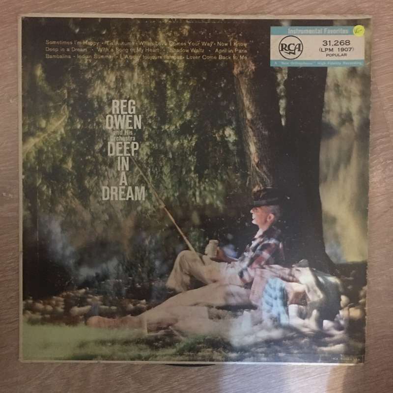 Reg Owen And His Orchestra  Deep In A Dream - Vinyl LP Record - Very-Good+ Quality (VG+)