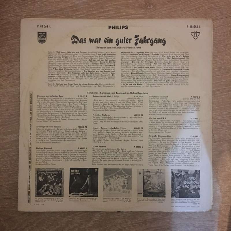 Das War Ein Guter Jahrgang - Vinyl LP Record - Opened  - Very-Good- Quality (VG-)