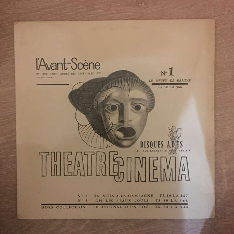 Diderot / Pierre Fresnay, Julien Bertheau  Le Neveu De Rameau  Vinyl LP Record - Very...