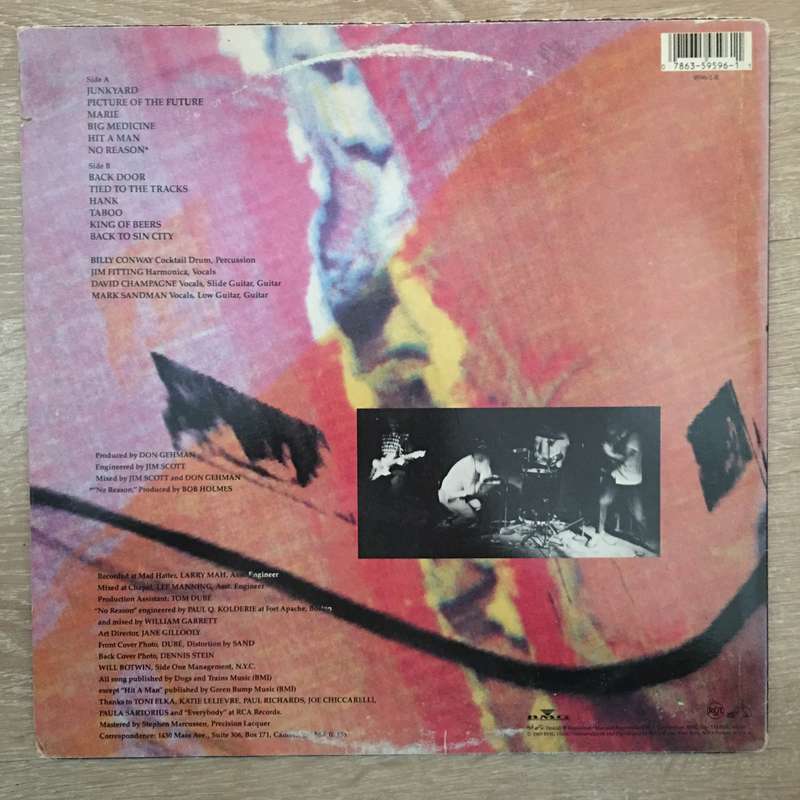 Treat Her Right  Tied To The Tracks - Vinyl Record - Opened  - Very-Good+ Quality (VG+)