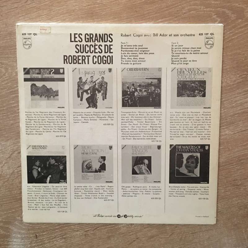Les Grand Succes De Robert Cogoi - Vinyl LP Record - Opened  - Very-Good Quality (VG)