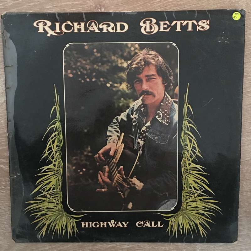 Richard Betts  Highway Call - Vinyl LP Record - Opened  - Very-Good- Quality (VG-)