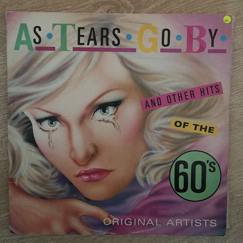 Hits of The 60's - Original Artists - As Tears Go By - Vinyl LP Record - Very-Good Quality (VG)