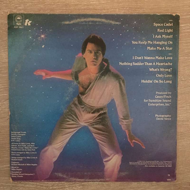 KC  Space Cadet Solo Flight - Vinyl LP Record  (VG+)