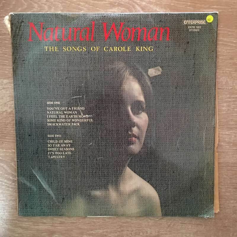 Natural Woman - The Songs Of Carole King- Vinyl LP Record - Opened  - Very-Good Quality (VG)