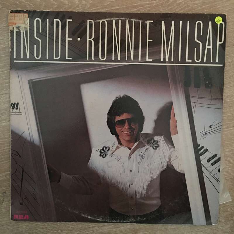 Ronnie Milsap  Inside - Vinyl Record - Opened  - Very-Good+ Quality (VG+)
