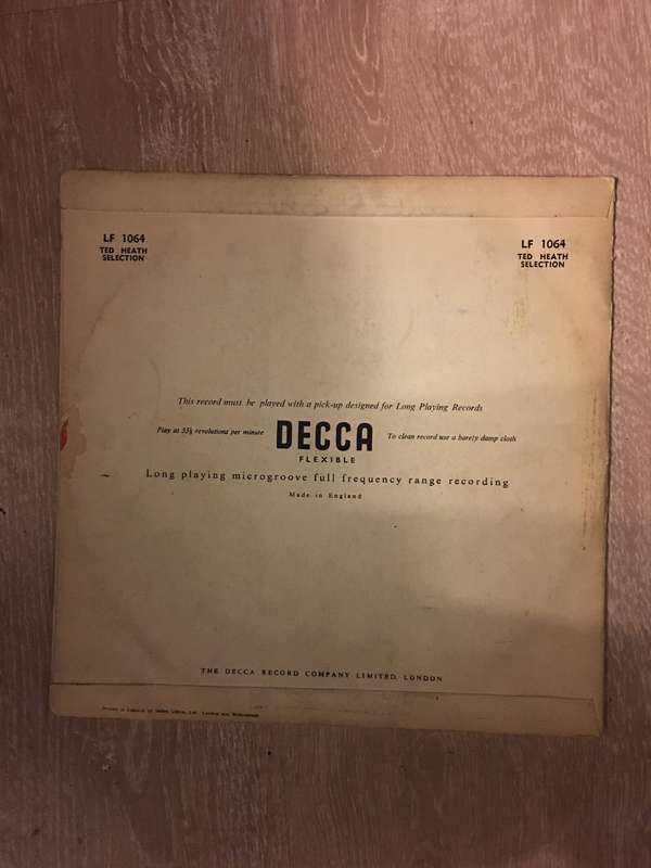 Ted Heath Selection - LF1064 - Ted Heath and His Music - Vinyl LP - Opened  - Very-Good Quality (VG)