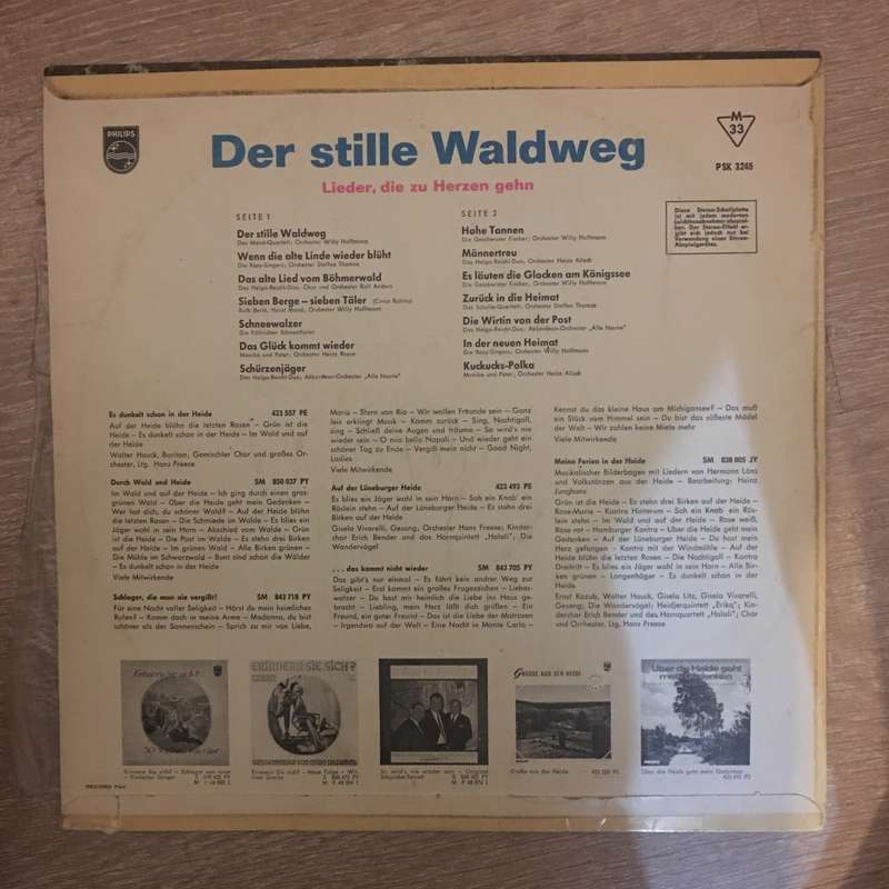 Der Stille Waldweg - Lieder, Die Zu Herzen Gehen - Vinyl LP Record - Opened  - Very-Good- Quality...