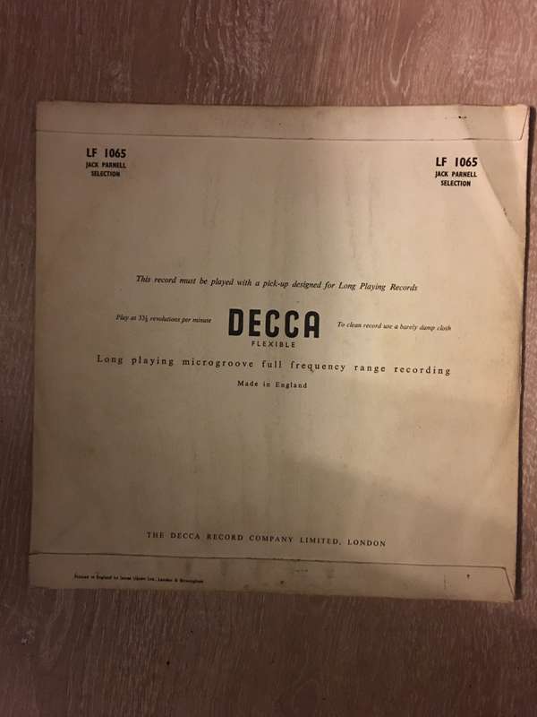 Jack Parnell  Jack Parnell & His Quartet - Vinyl LP - Opened  - Very-Good Quality (VG)