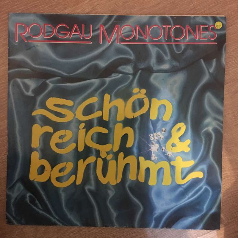 Rodgau Monotones  Schön Reich Und Berühmt  Vinyl LP Record - Very-Good+ Quality (VG+)