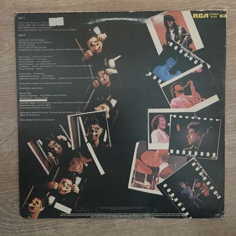 Sad Cafe - Misplaced Ideals - Vinyl LP Record - Opened  - Very-Good+ Quality (VG+)