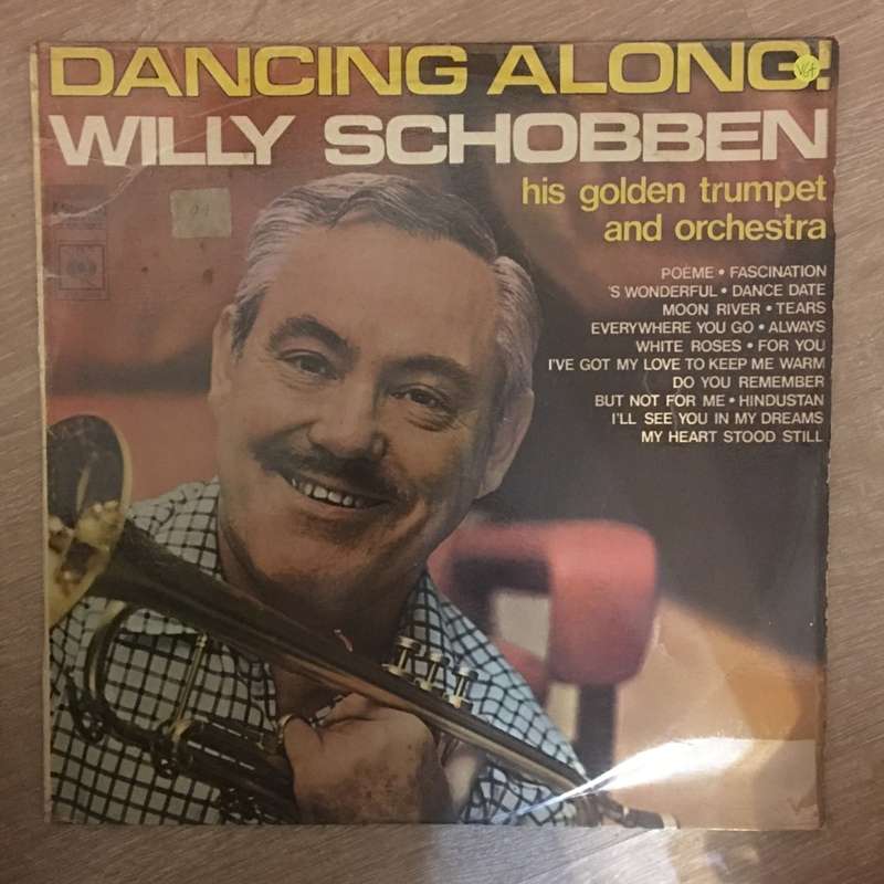 Willy Schobben  Dancing Along!  His Golden Trumpet and Orchestra - Vinyl LP Record - ...
