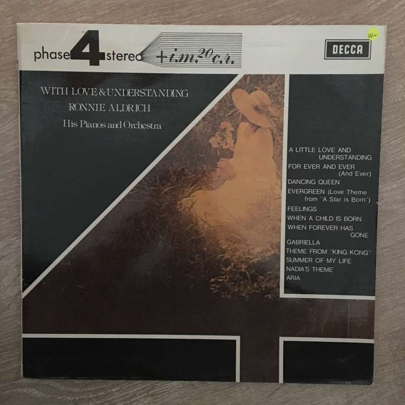 Ronnie Aldrich His Pianos And Orchestra  With Love & Understanding - Vinyl LP Record - Open...