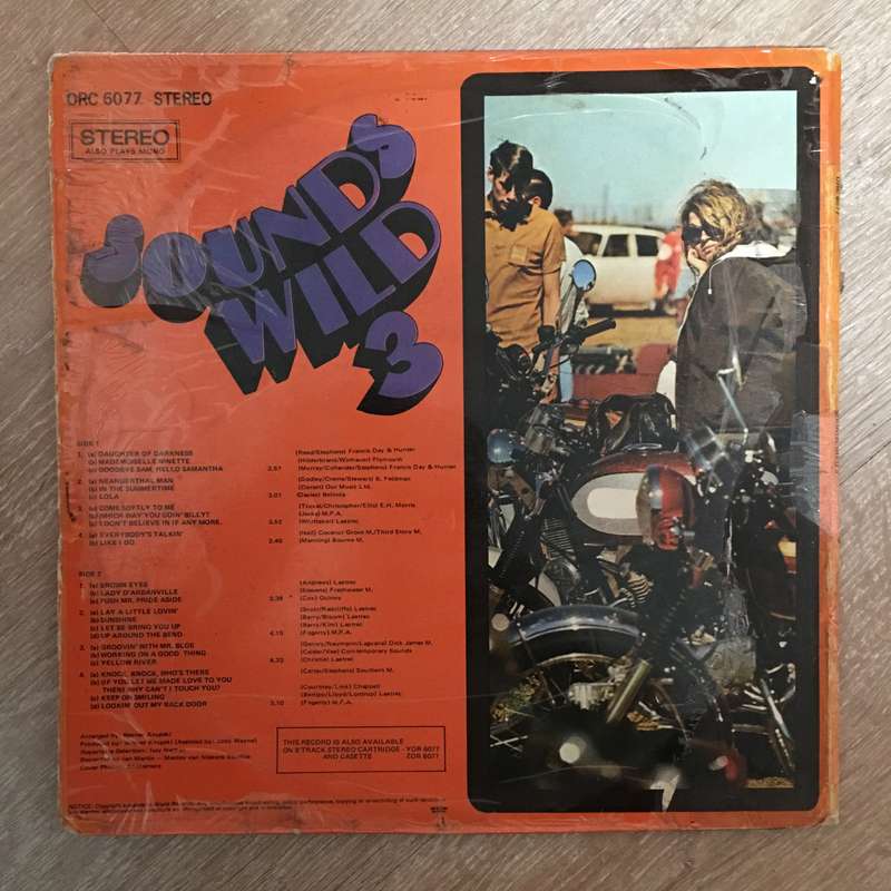 Sounds Wild 3  - Vinyl LP Record - Opened  - Good Quality (G)