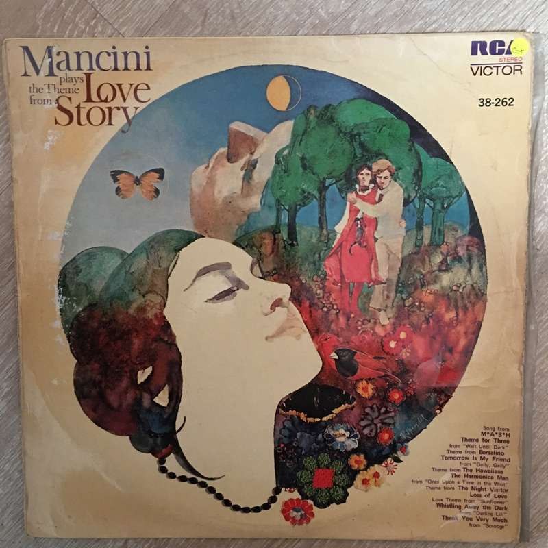 Mancini - Theme From Love Story - Vinyl LP Record - Opened  - Good+ Quality (G+)