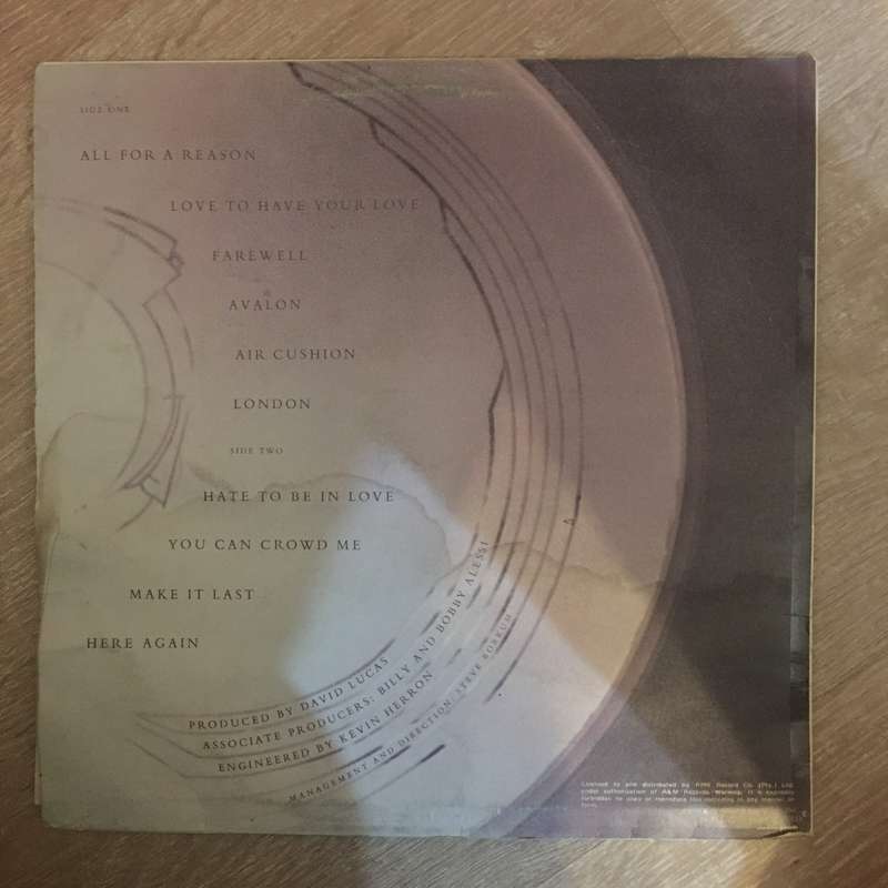 Alessi - Vinyl LP Record - Opened  - Good+ Quality (G+)