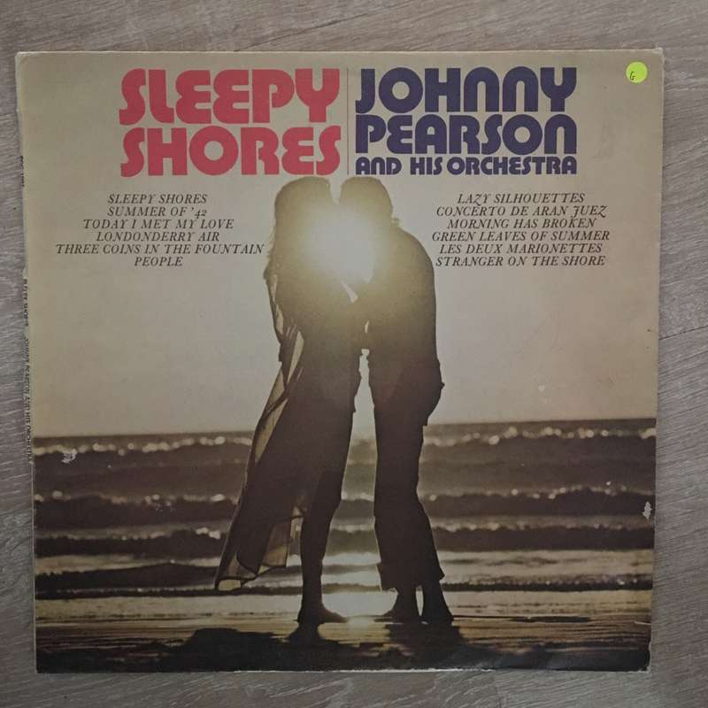 Johnny Pearson And His Orchestra  Sleepy Shores - Vinyl LP Record - Opened  - Good Quality (G)