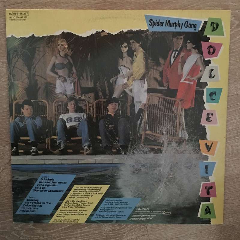Spider Murphy Gang  Dolce Vita - Vinyl LP Record - Opened  - Very-Good+ Quality (VG+)