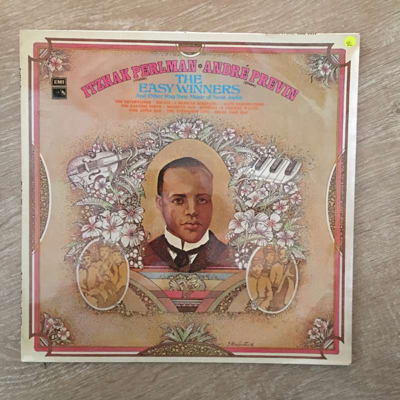 Itzhak Perlman & André Previn  The Easy Winners - Vinyl LP Record - Opened  - Very-Good+ Q...