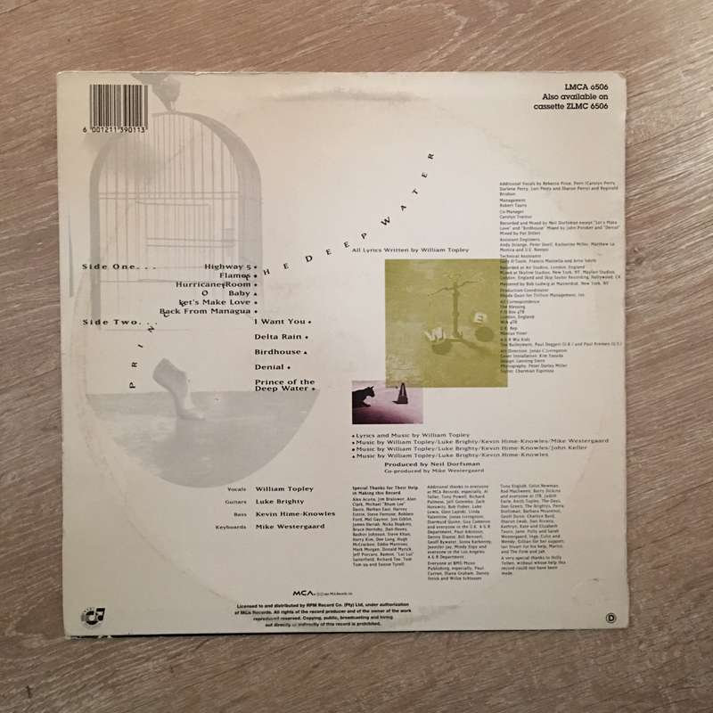 The Blessing - Price Of The Deep Water - Vinyl LP Record - Opened  - Very-Good+ Quality (VG+)