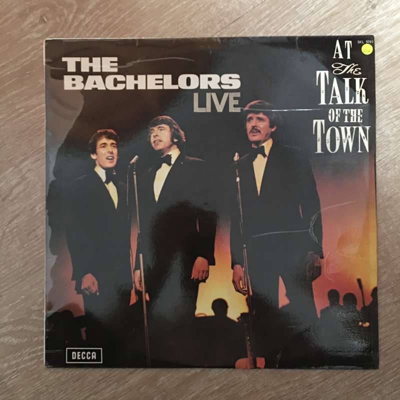 The Bachelors - Live At Talk Of The Town - Vinyl LP Record - Opened  - Very-Good+ Quality (VG+)