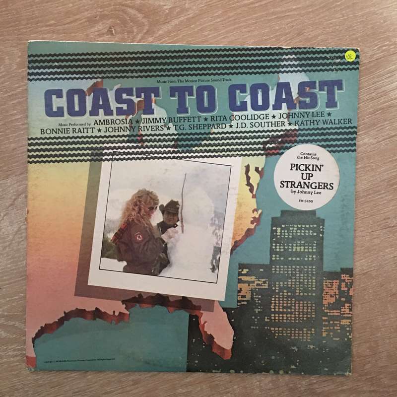 Coast to Coast - Music from The Original Motion Picture Soundtrack - Vinyl LP Record - Very-Good+...