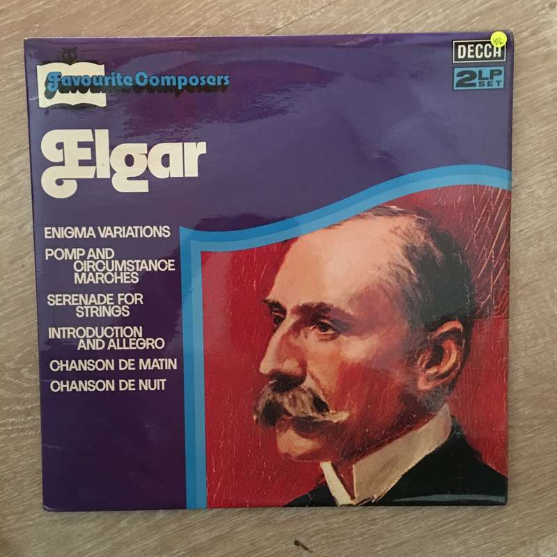 Favourite Composers - Elgar - Double Vinyl LP Record - Opened  - Very-Good+ Quality (VG+)