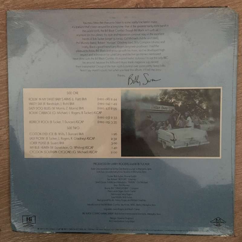 Bill Black's Combo  It's Honky Tonk Time - Stages - Vinyl LP - Sealed
