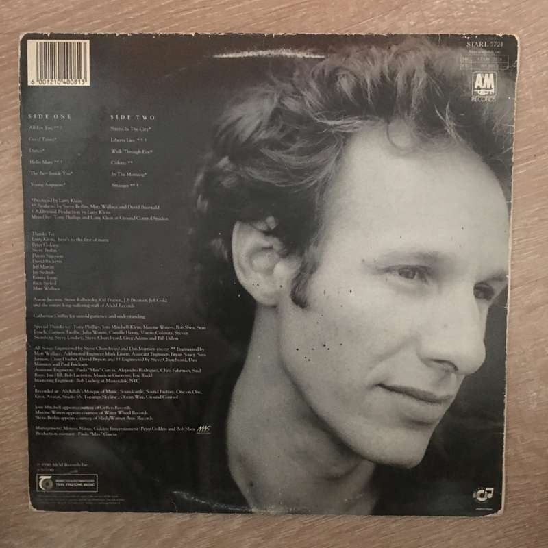 David Baerwald  Bedtime Stories - Vinyl LP Record - Opened  - Very-Good Quality (VG)