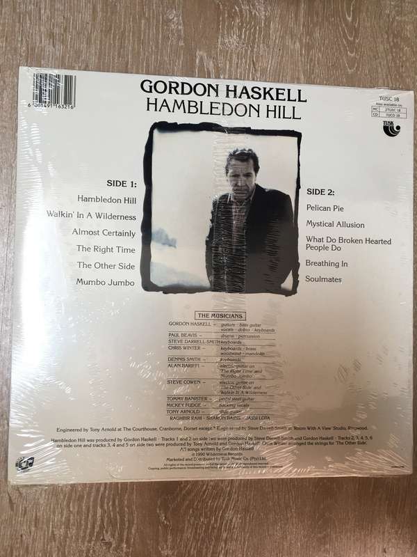 Gordon Haskell - Hambledon Hill  - Vinyl LP - New - Sealed