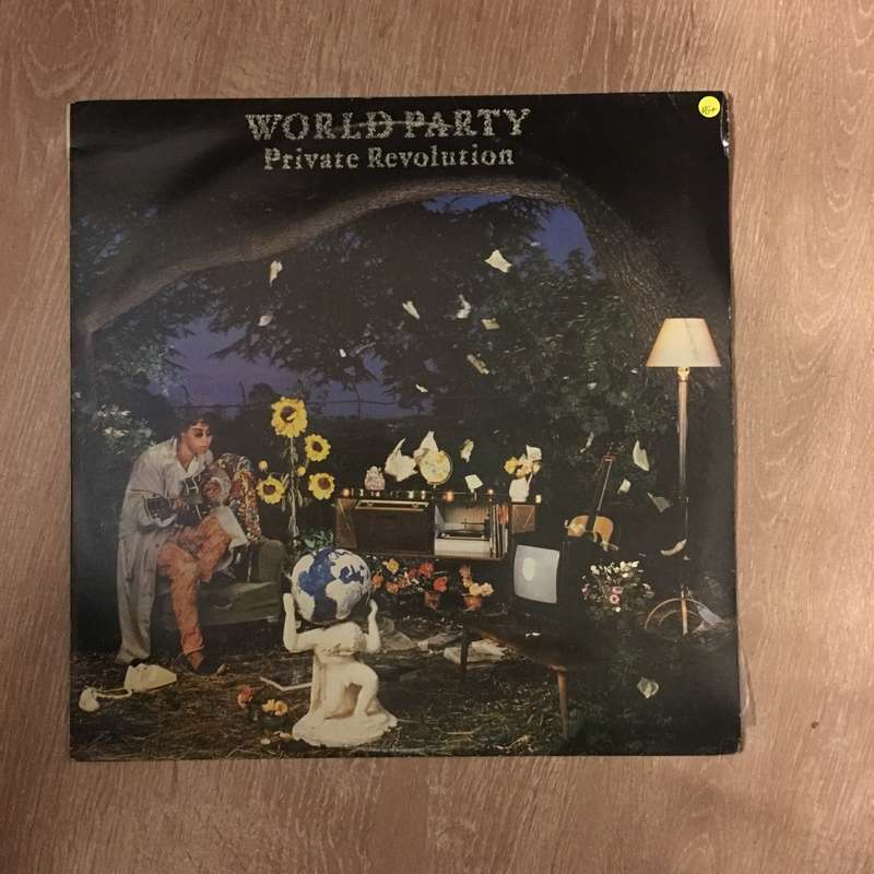 World Party - Private Revolution - Vinyl LP Record - Opened  - Very-Good+ Quality (VG+)