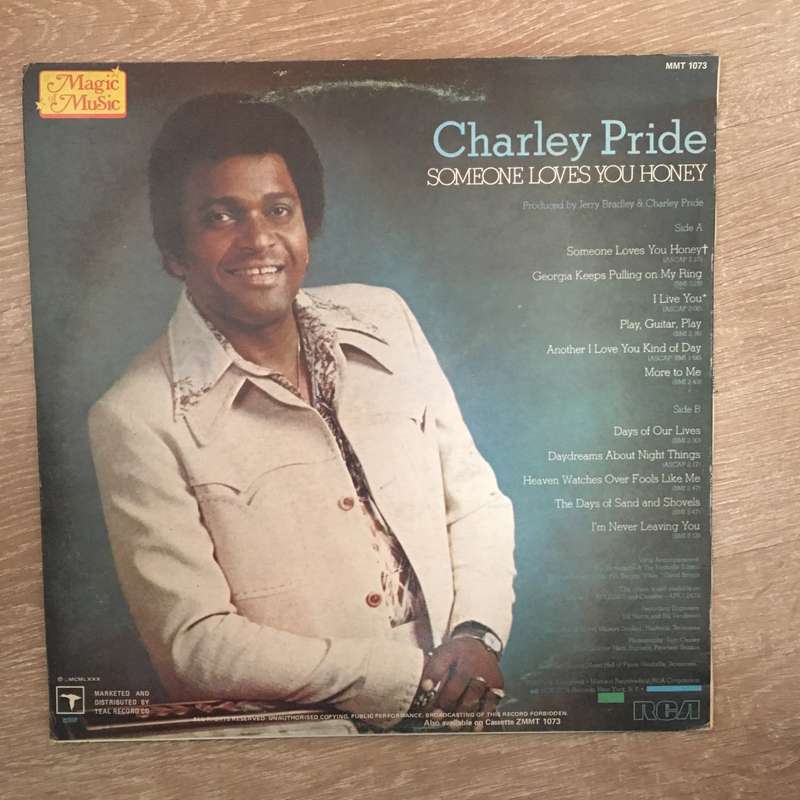 Charley Pride - Someone Loves You Honey - Vinyl LP Record - Very-Good+ Quality (VG+)