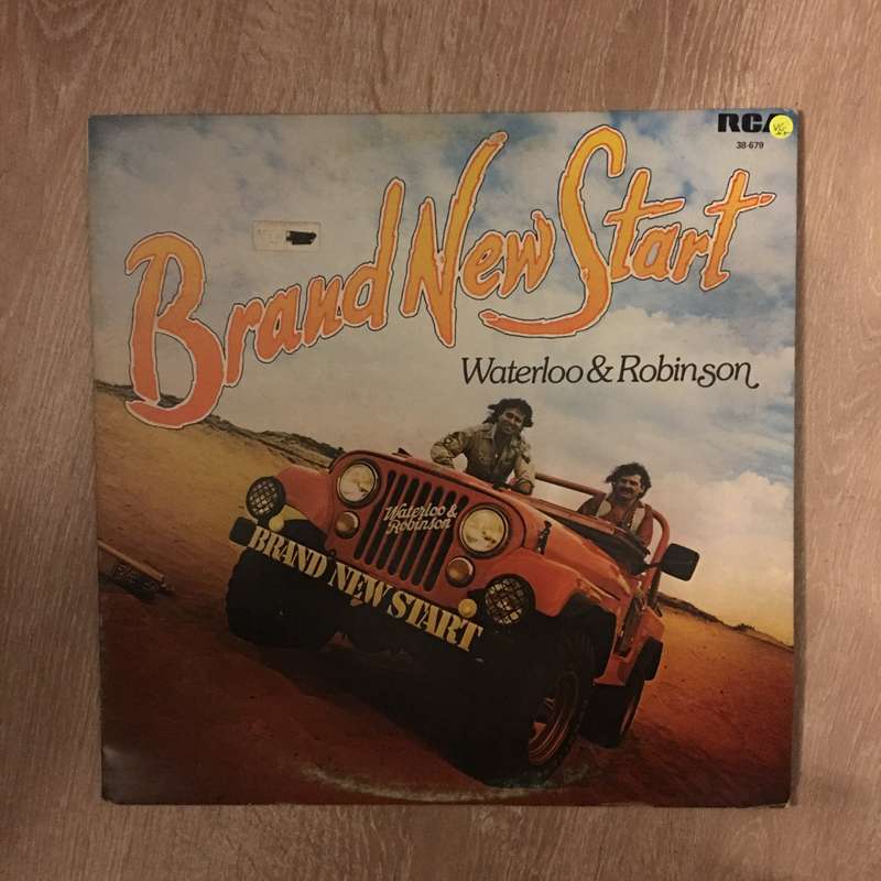Waterloo & Robinson - Brand New Start - Vinyl LP Record - Opened  - Very-Good+ Quality (VG+)