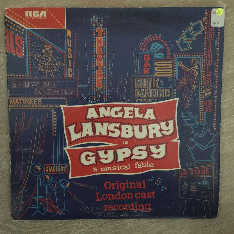 Gypsy (A Musical Fable) (Original London Cast Recording) - Vinyl LP Record - Opened  - Very-Good ...