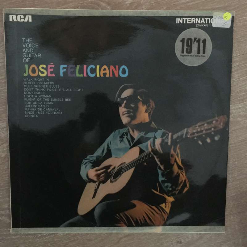 José Feliciano  The Voice And Guitar Of José Feliciano - Vinyl LP Record - Opened  - Very...