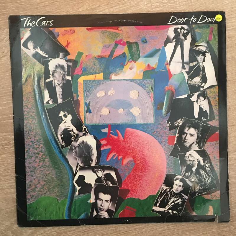 The Cars - Door To Door  - Vinyl LP Record - Very-Good+ Quality (VG+)