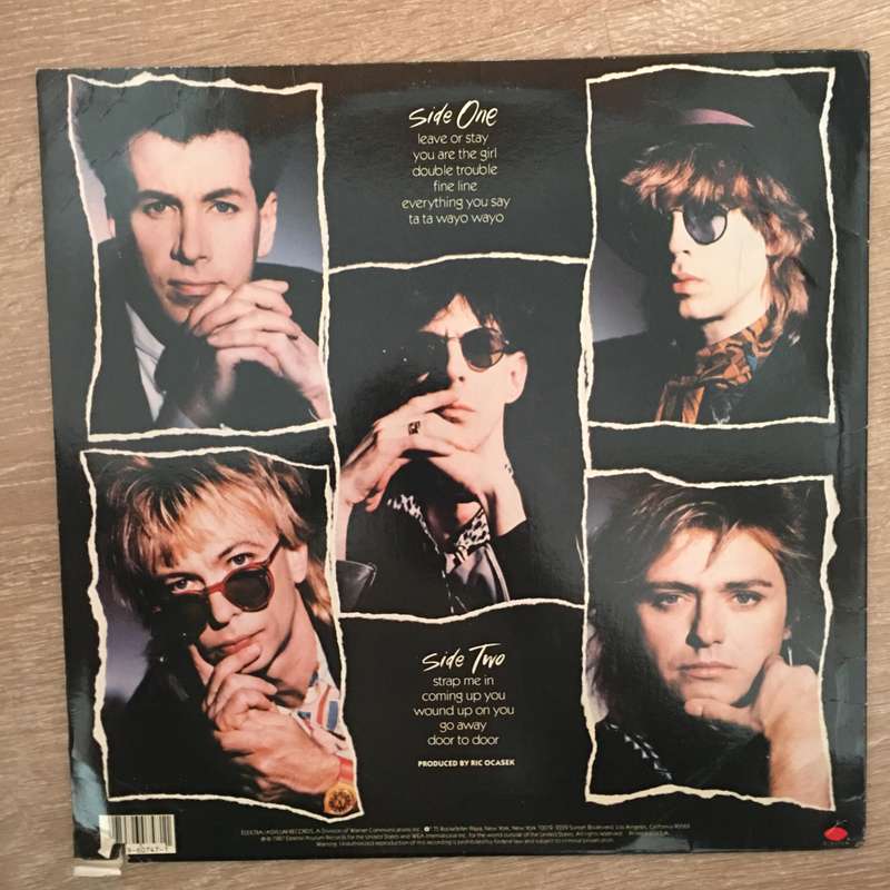 The Cars - Door To Door  - Vinyl LP Record - Very-Good+ Quality (VG+)