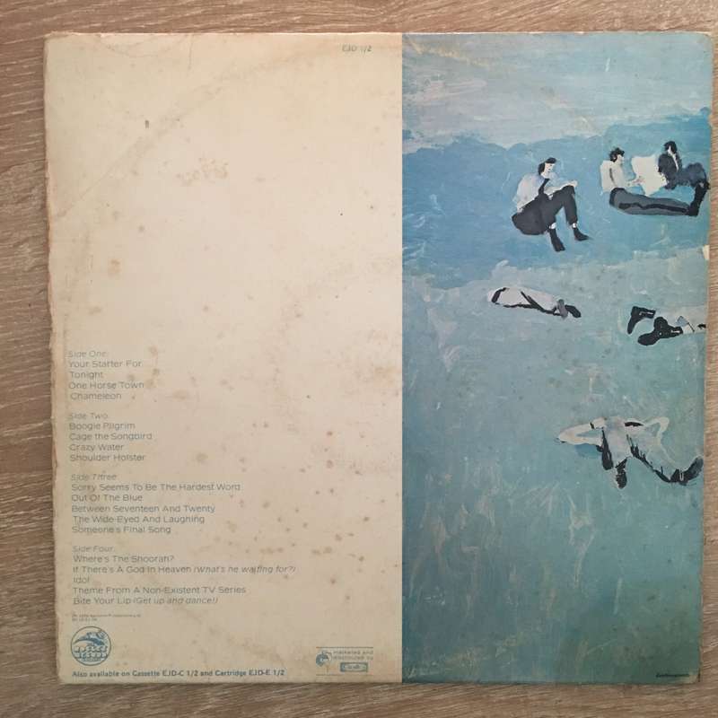 Elton John - Blue Moves - Vinyl LP Record - Opened  - Very-Good- Quality (VG-)