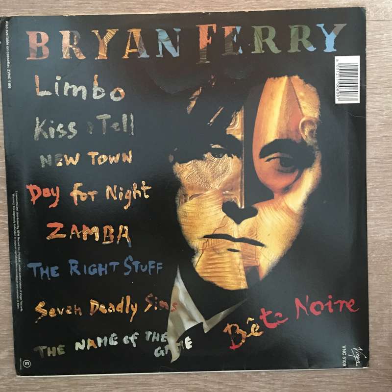Bryan Ferry - Bete Noire - Vinyl LP Record - Very-Good Quality (VG)