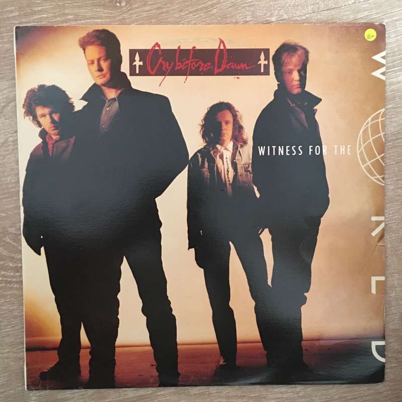 Cry Before Dawn - Witness For The World -  Vinyl LP Record - Opened  - Very-Good+ Quality (VG+)
