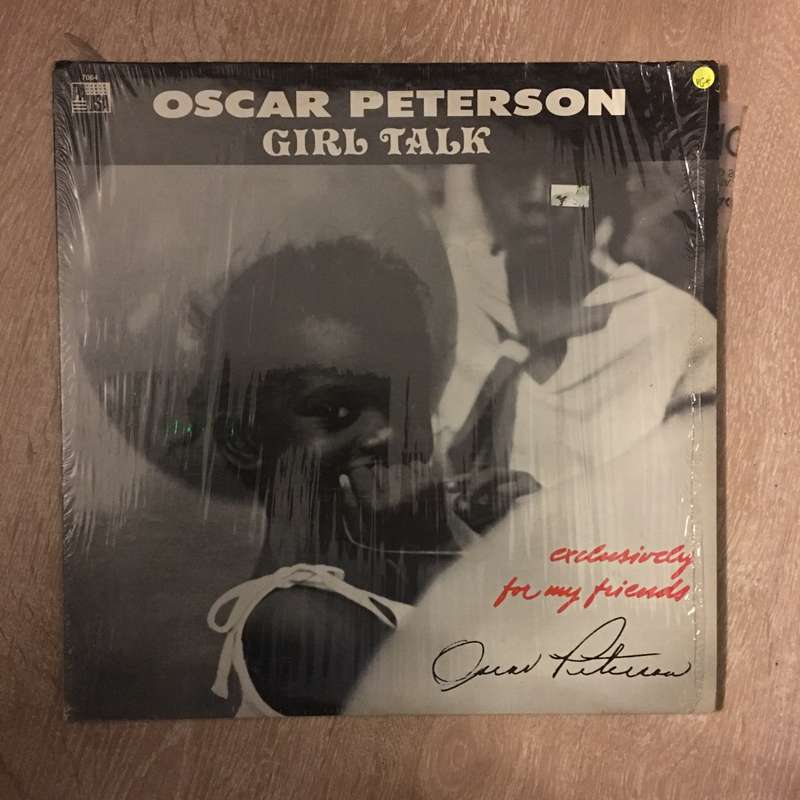 Oscar Peterson - Girl Talk - Vinyl LP Record - Opened  - Very-Good+ Quality (VG+)